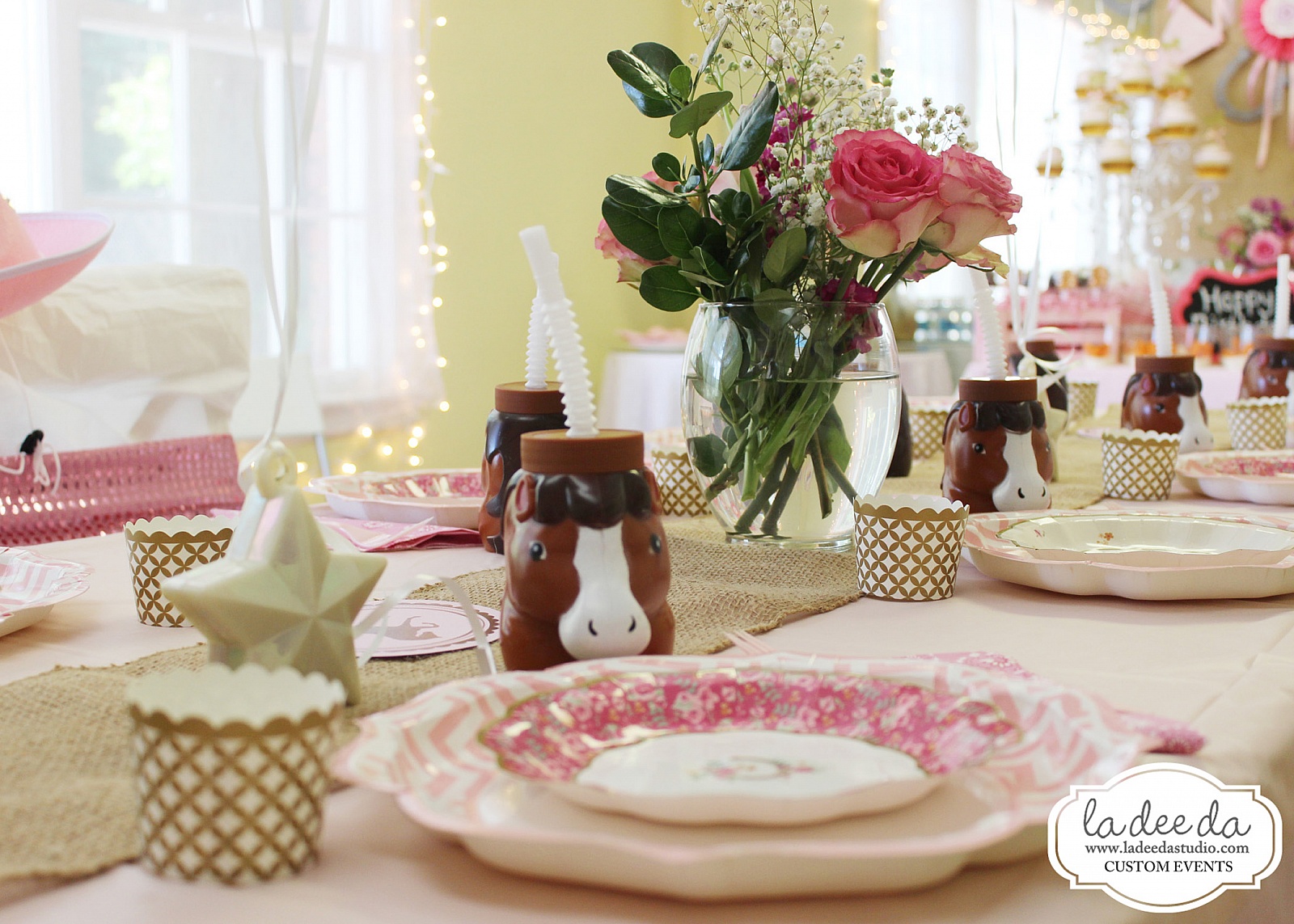 Vintage Pink Pony Party