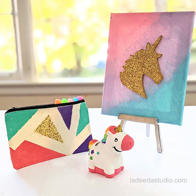 I love Unicorns - Arts & Craft Kit (includes 3 projects)