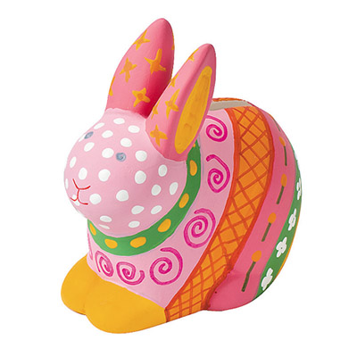 Paint Your Own Bunny Piggy Bank (Ages 5+)